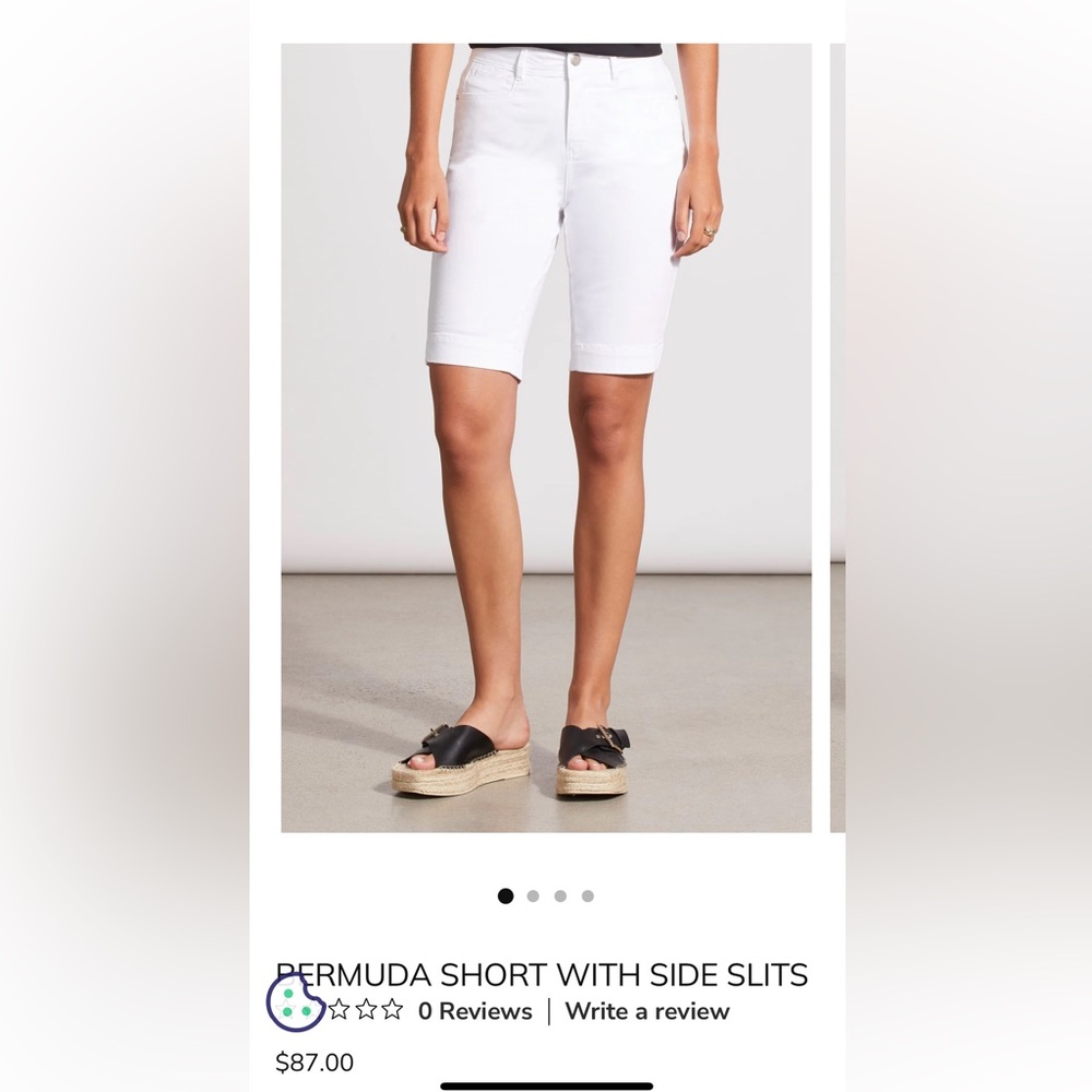 Tribal jeans pull on Bermuda short